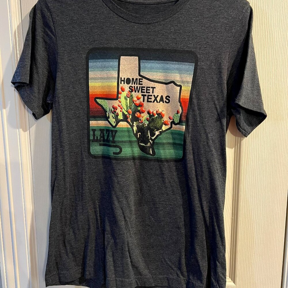 Lazy J Home Sweet Texas Men's T-Shirt